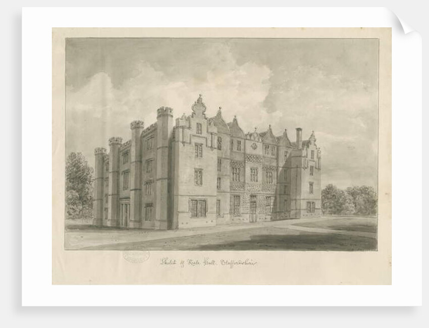 Keele Hall by John Buckler