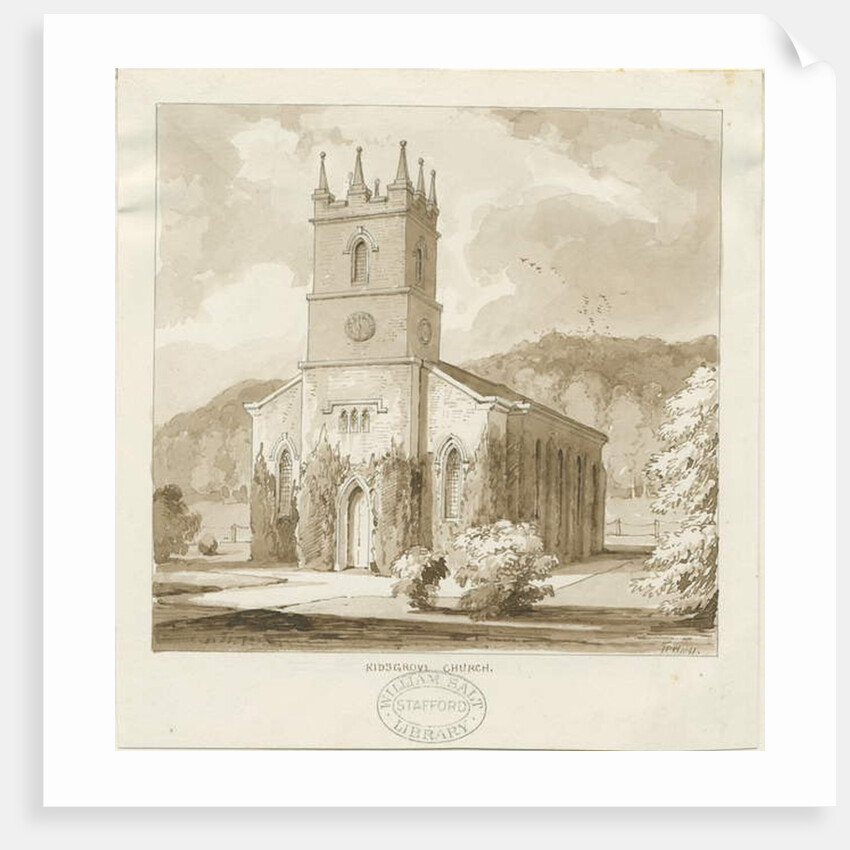 Kidsgrove Church by Thomas Peploe Wood