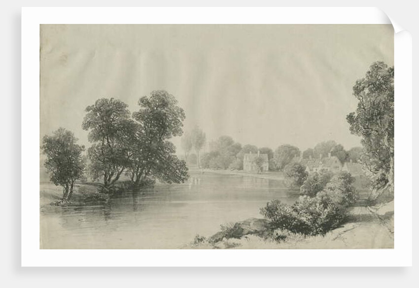 Elford Hall and Rectory by School English