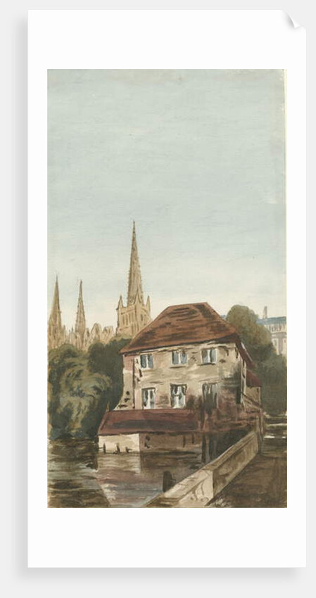 Lichfield - Registrar's House in The Close by School English