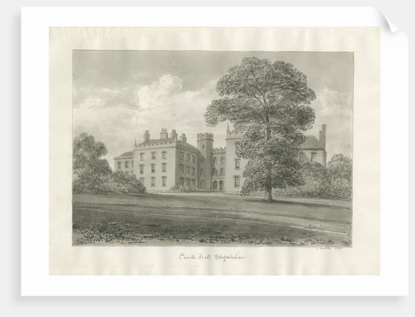 Enville Hall by John Buckler