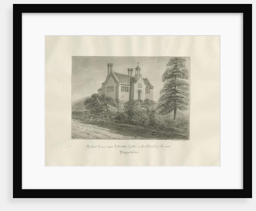 Kinver Town - 'School House' by John Buckler