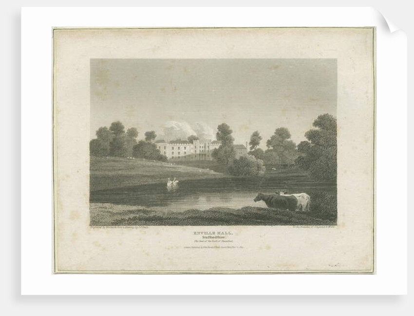 Enville Hall by J. P. Neale