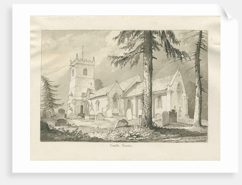 Enville Church by Thomas Peploe Wood