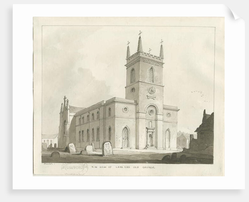 Lane End Church by Thomas Peploe Wood