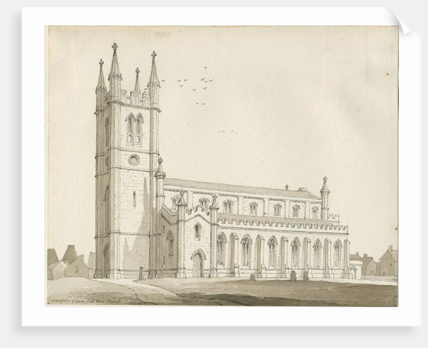 Lane End - New Church by Thomas Peploe Wood