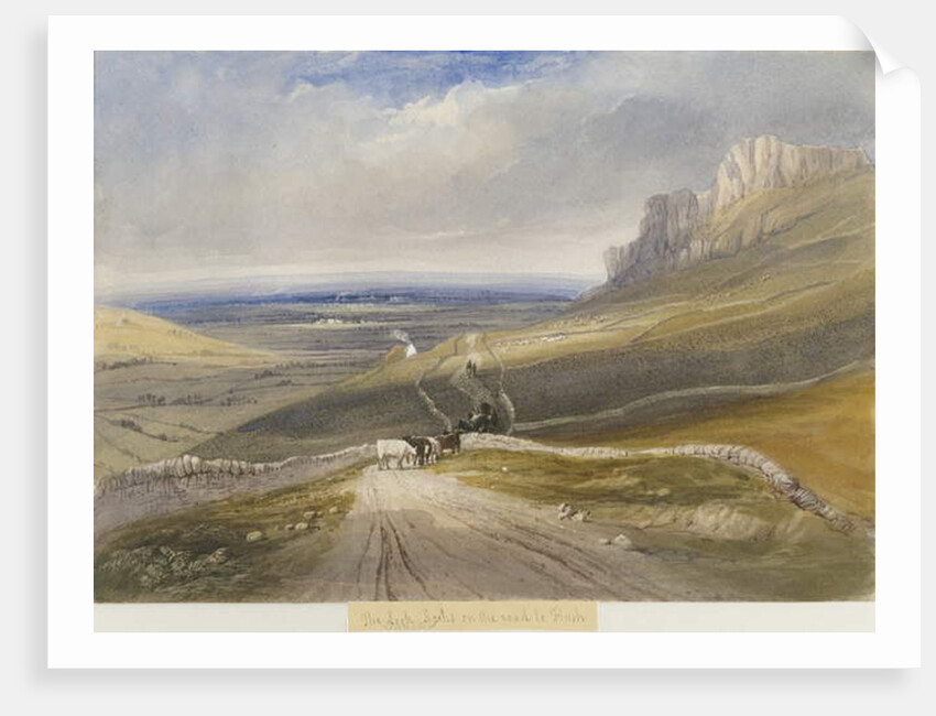 Leek - Rocks on the road to Flash by Lewis John Wood