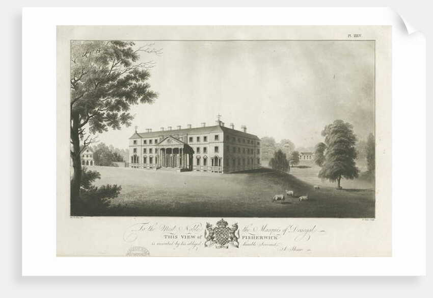 Fisherwick Hall by Stebbing Shaw