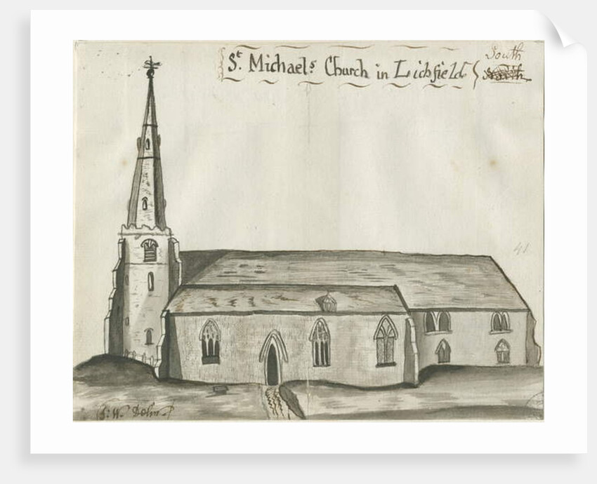 Lichfield - St. Michael's Church by John Wright