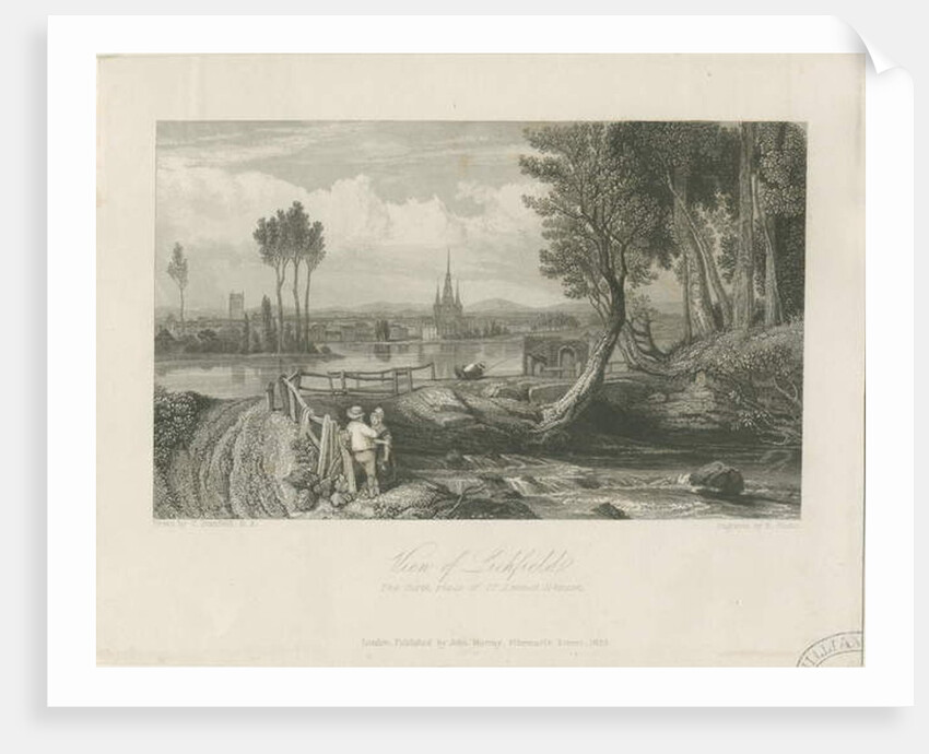 Lichfield - East View by John Murray