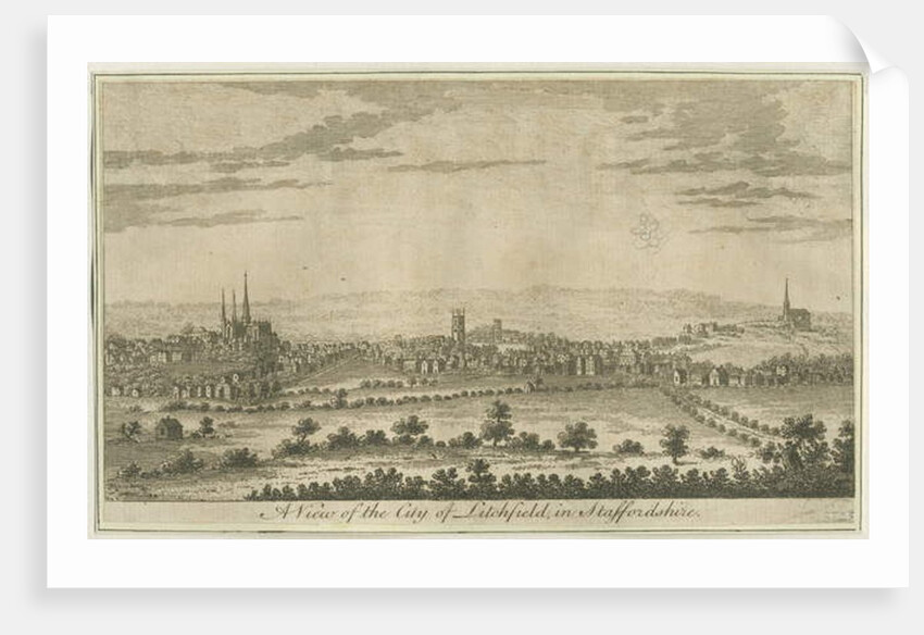 Lichfield - South West View by School English