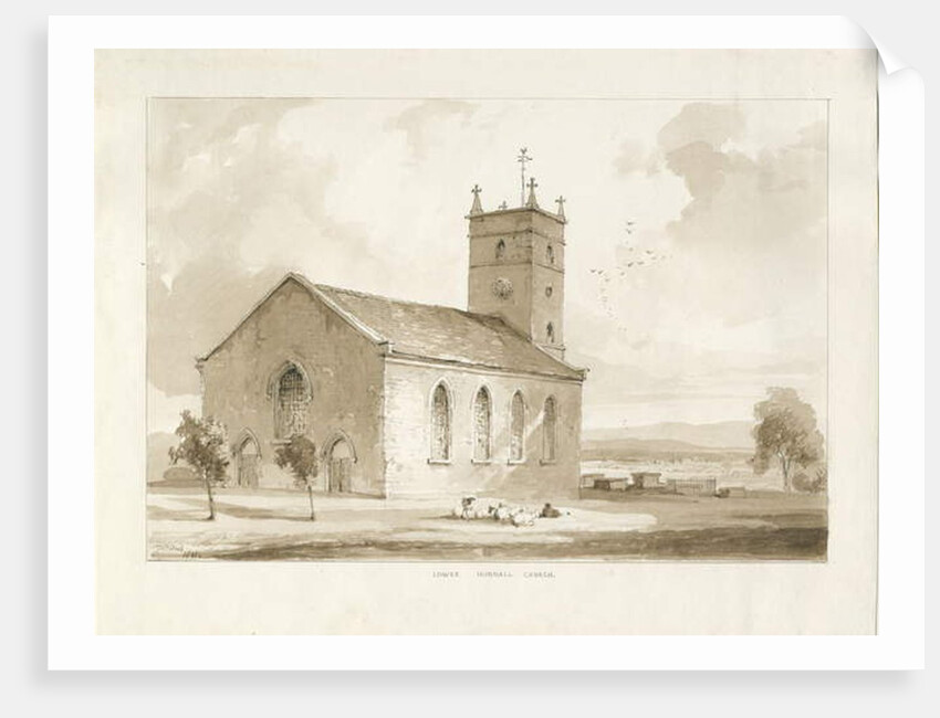 Lower Gornal Church by Thomas Peploe Wood