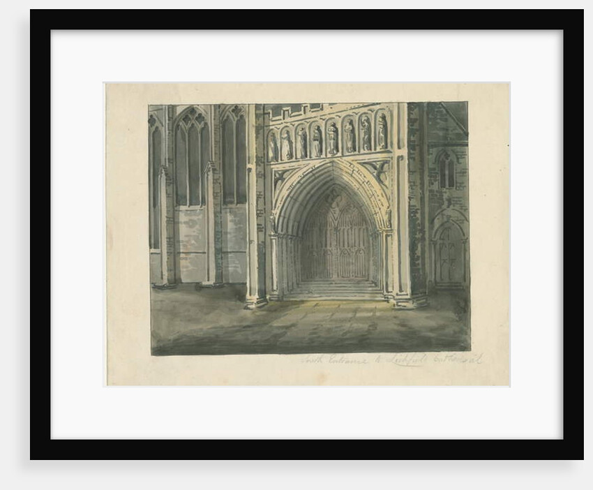 Lichfield Cathedral - South Transept by School English