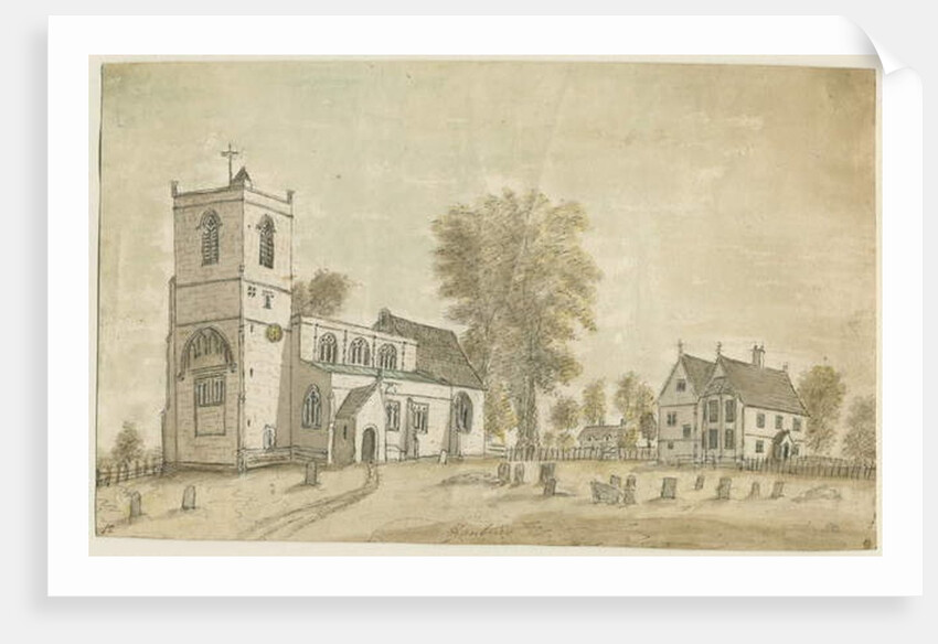 Hanbury Church by Stebbing Shaw