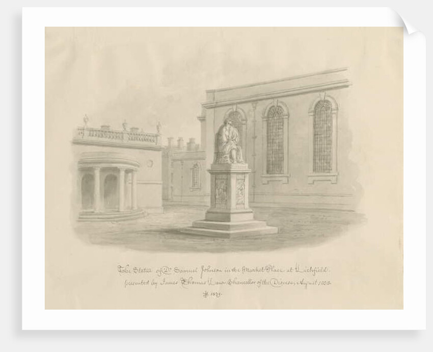 Lichfield - Market Place by John Buckler