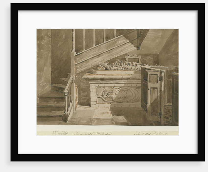 Handsworth - Monument of Sir William Stanford by Allen Edward Everitt