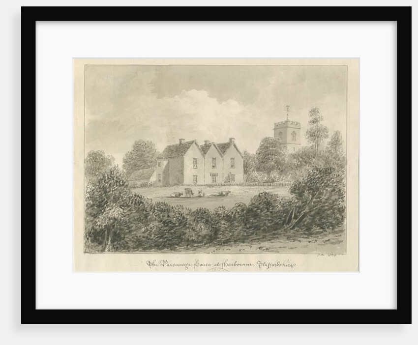 Harborne - Parsonage by John Buckler