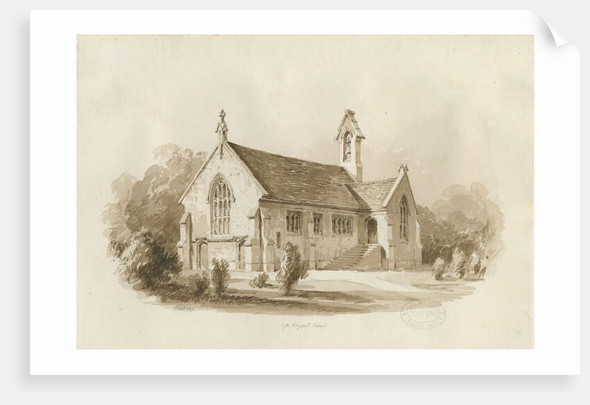 Great Haywood Chapel by Thomas Peploe Wood
