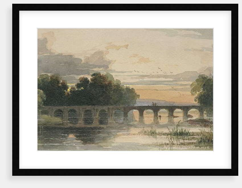 Shugborough Bridge by Thomas Peploe Wood