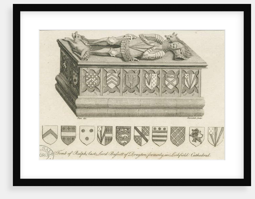 Lichfield Cathedral - Tomb of Lord Bassett by Stebbing Shaw