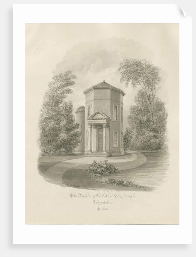 Shugborough - Temple of the Winds by John Buckler