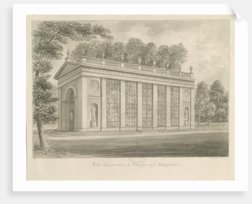 Shugborough Hall - Conservatory by John Buckler