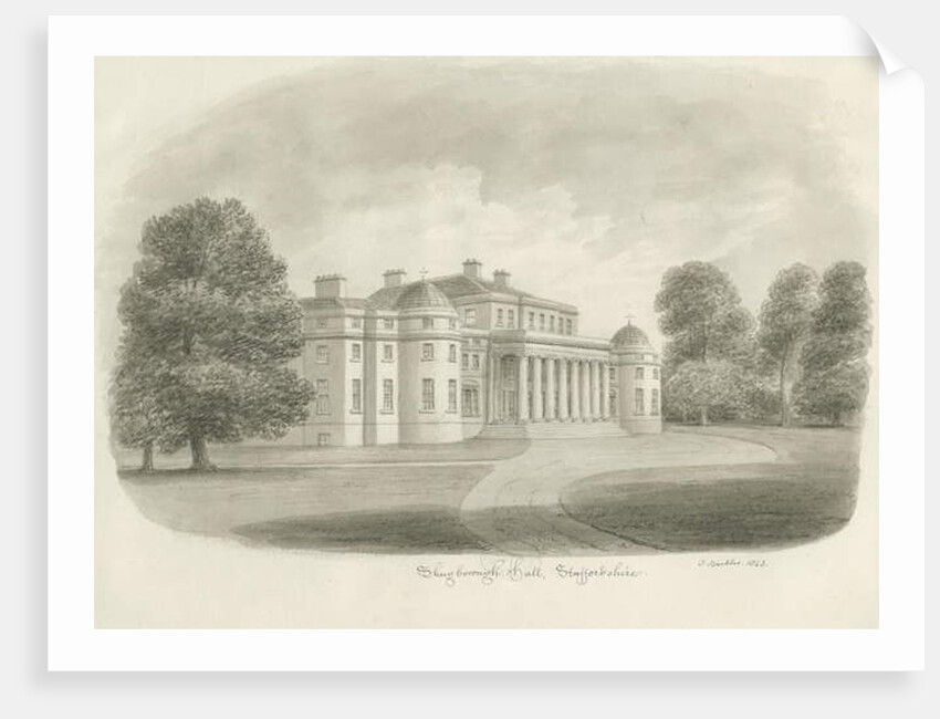 Shugborough Hall by John Buckler