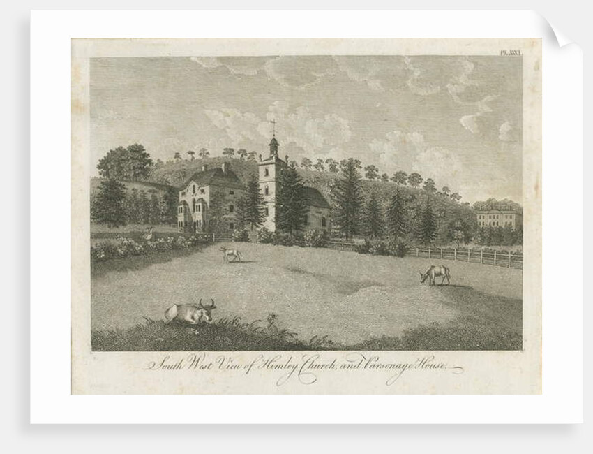 Himley Church and Parsonage by Stebbing Shaw
