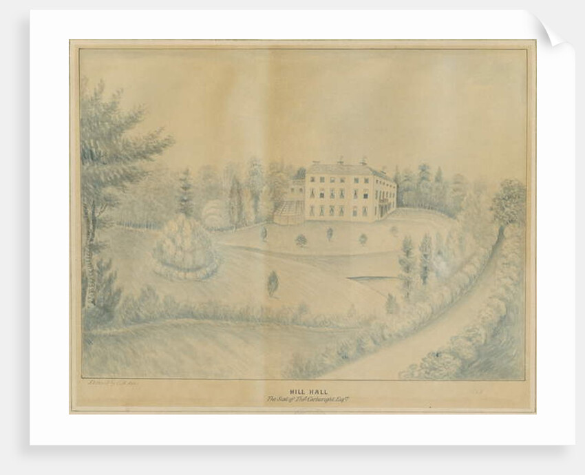 High Offley - Hill Hall by C.B Ash