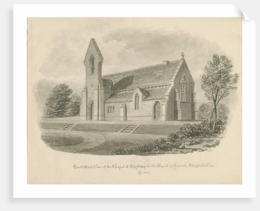 Knightley Chapel by John Buckler