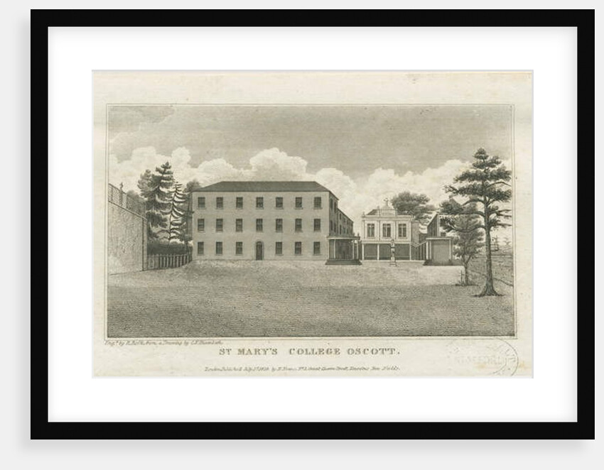 Oscott - St. Mary's College by Frederick Charles Husenbeth