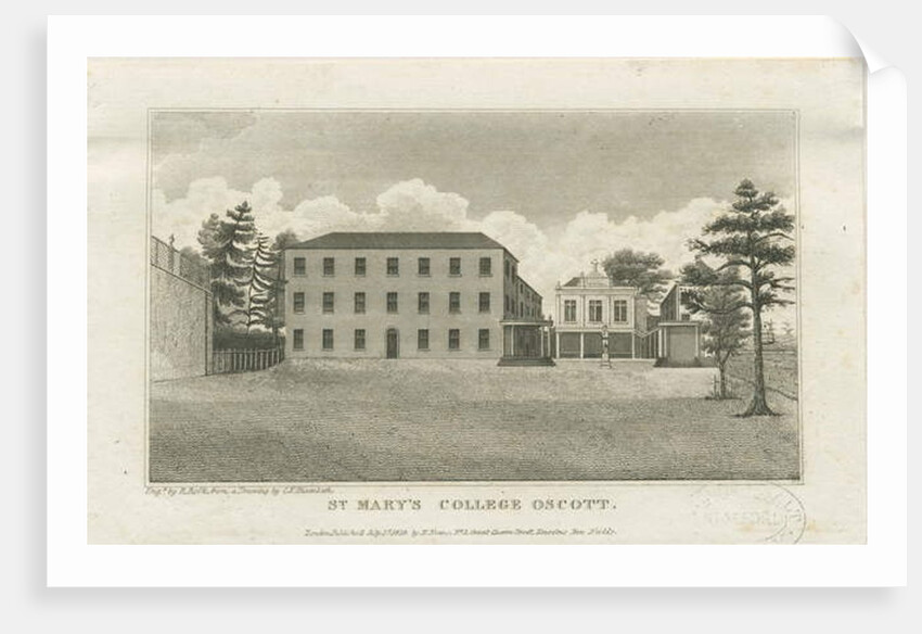 Oscott - St. Mary's College by Frederick Charles Husenbeth