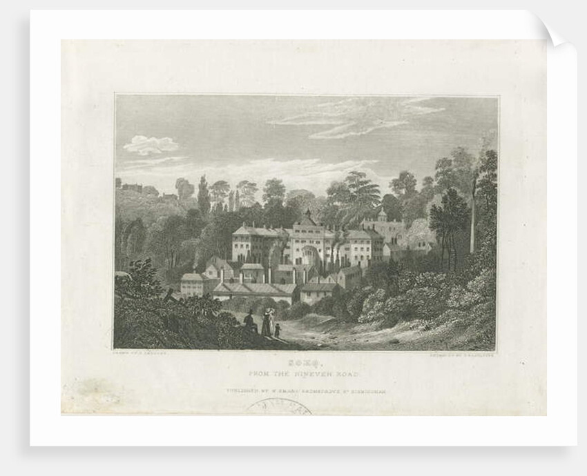 Soho Manufactory from the Ninevah Road by Frederick Calvert