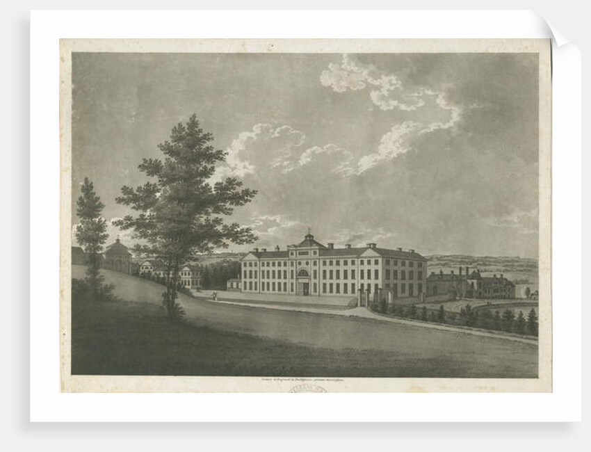 Soho Manufactory: aquatint engraving by Francis Eginton