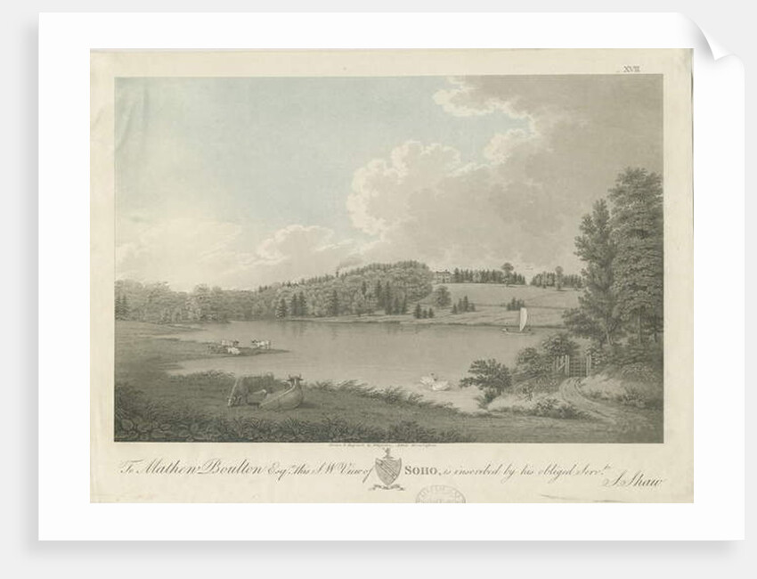 Soho - [Matthew Boulton's] House by Stebbing Shaw