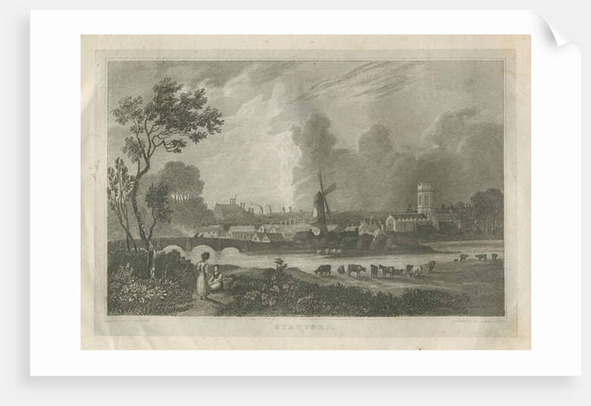 Stafford - South West View by Frederick Calvert