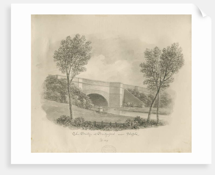 Stafford - Bridge at Bridgeford by John Buckler