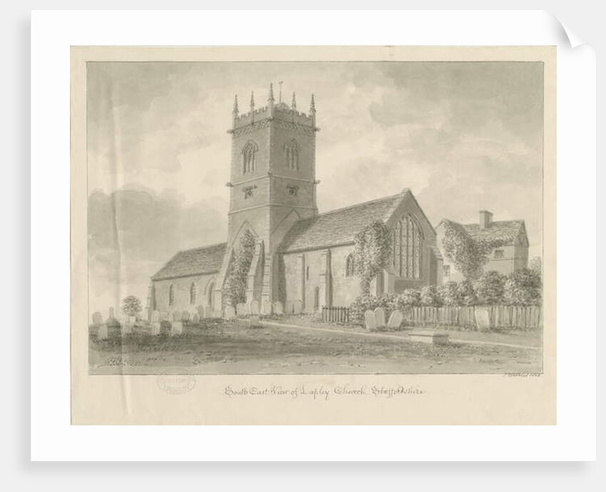 Lapley Church by John Buckler