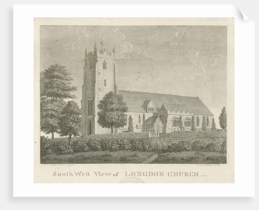 Longdon Church by Stebbing Shaw