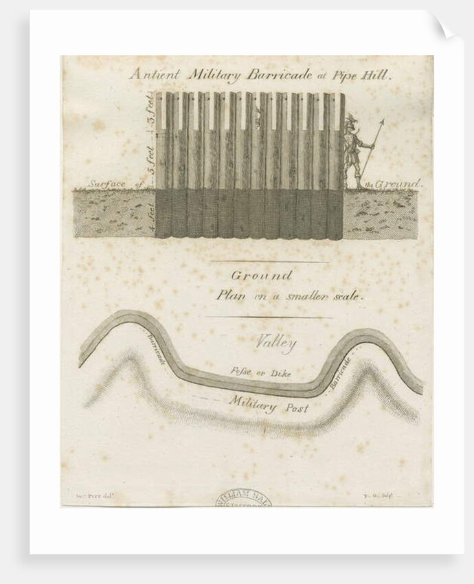 Pipehill - Military barricade by William Pitt