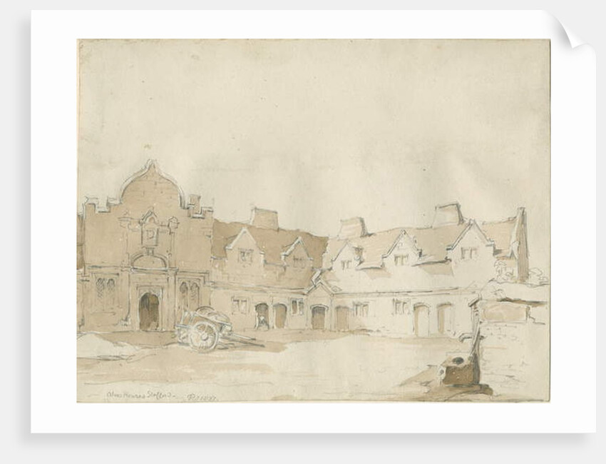 Stafford - Alms Houses by Thomas Peploe Wood