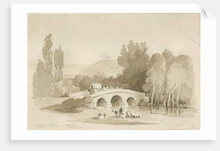 Stafford - Hollyford Bridge, Milford by Thomas Peploe Wood