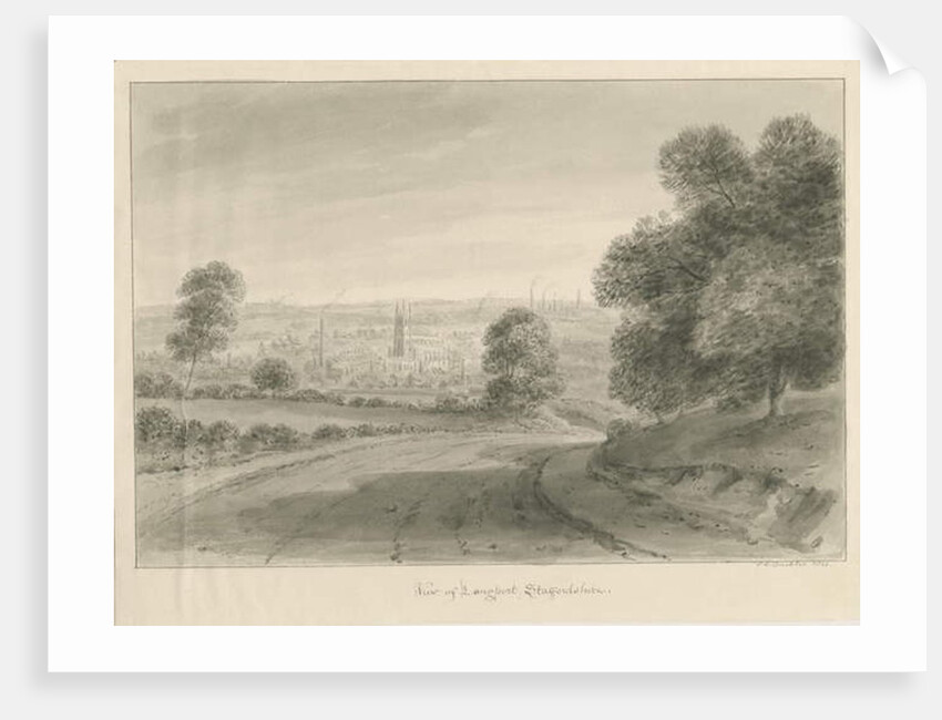 Longport Village by John Chessell Buckler