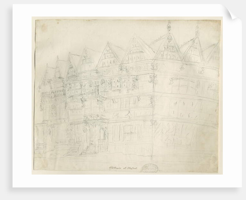 Stafford - Ancient 'High House' by Stebbing Shaw