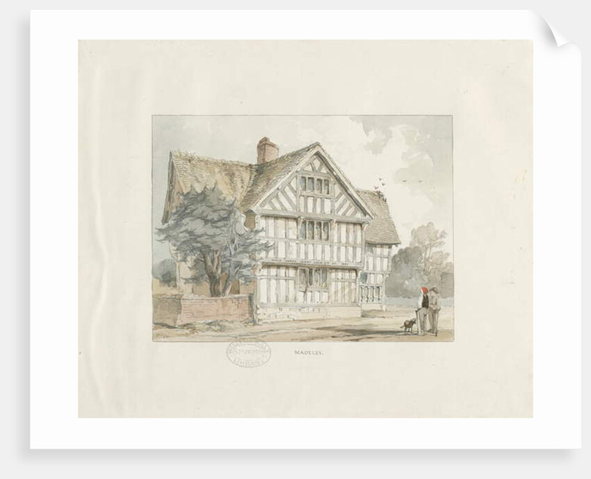 Madeley - Old House by Thomas Peploe Wood