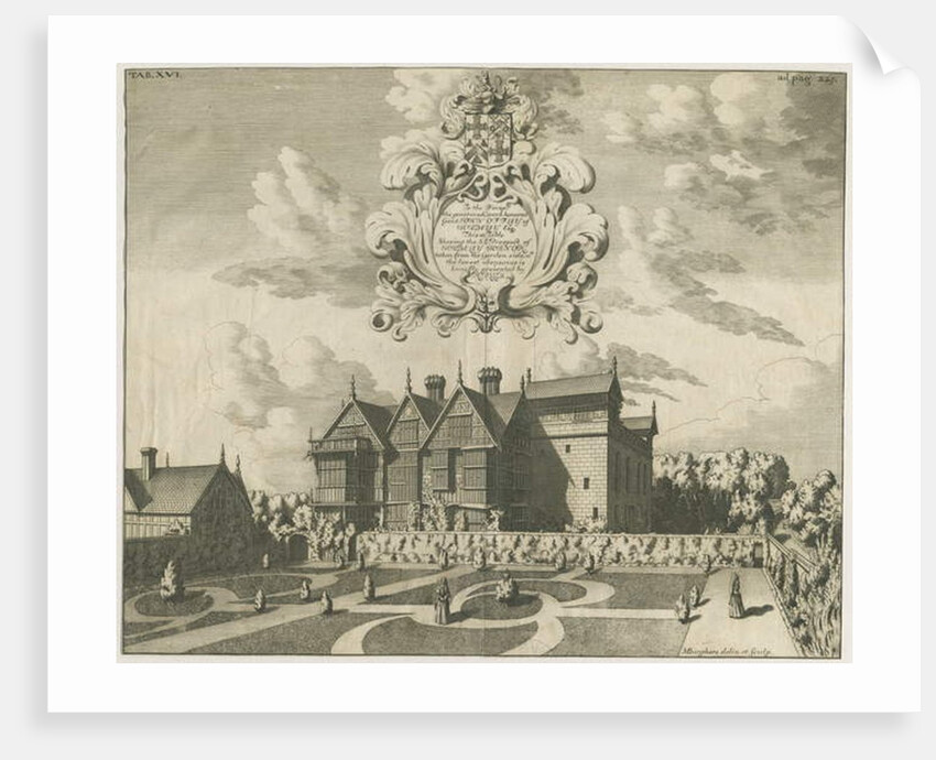 Madeley Manor House by Michael Burghers