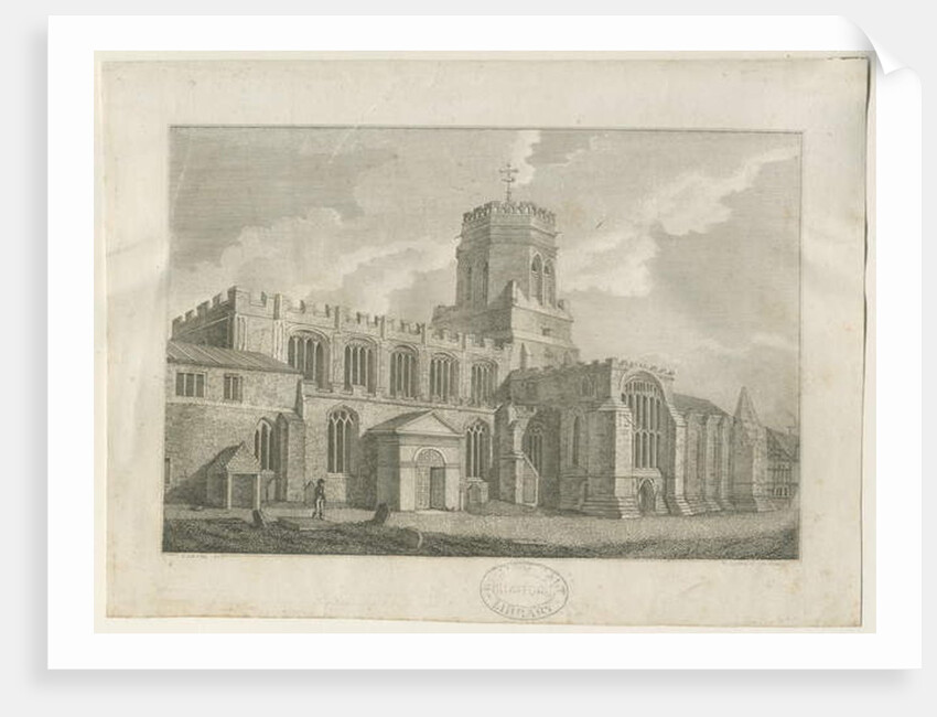 Stafford - St. Mary's Church by Stebbing Shaw