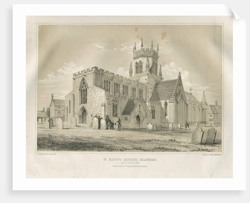 Stafford - St. Mary's Church by School English