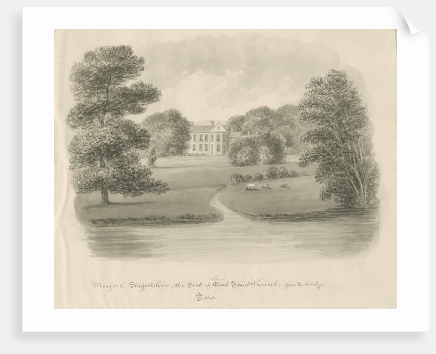 Meaford Hall by John Buckler