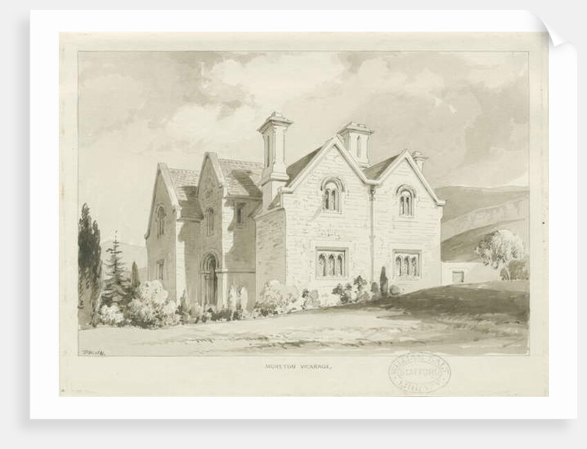 Moreton Vicarage by Thomas Peploe Wood